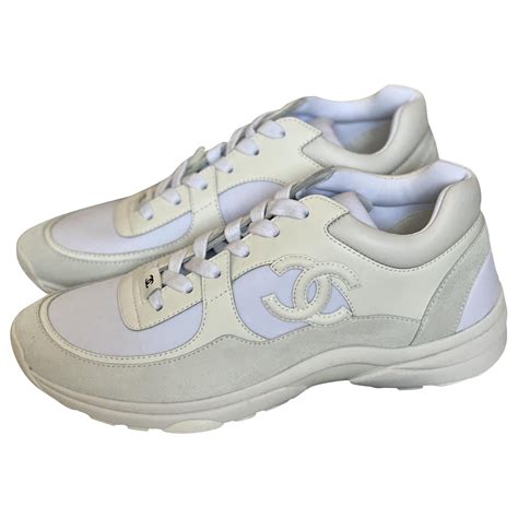 chanel white sneakers buy|chanel sneakers official.